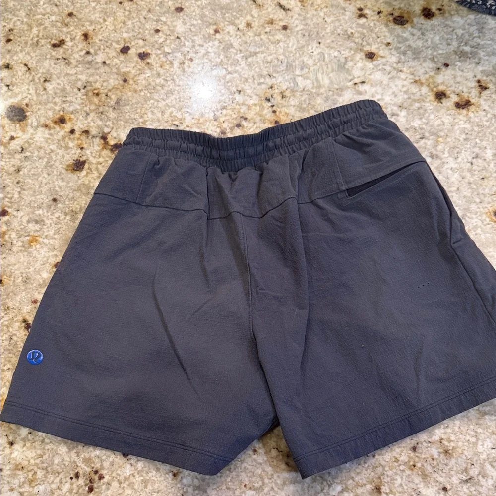Lululemon  charcoal Casual Shorts size boys M - Picture 3 of 9